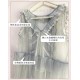 Cat Romance Cellophane Candy Wrapper Bunny Ears Overdress(Reservation/4 Colours/Full Payment Without Shipping)